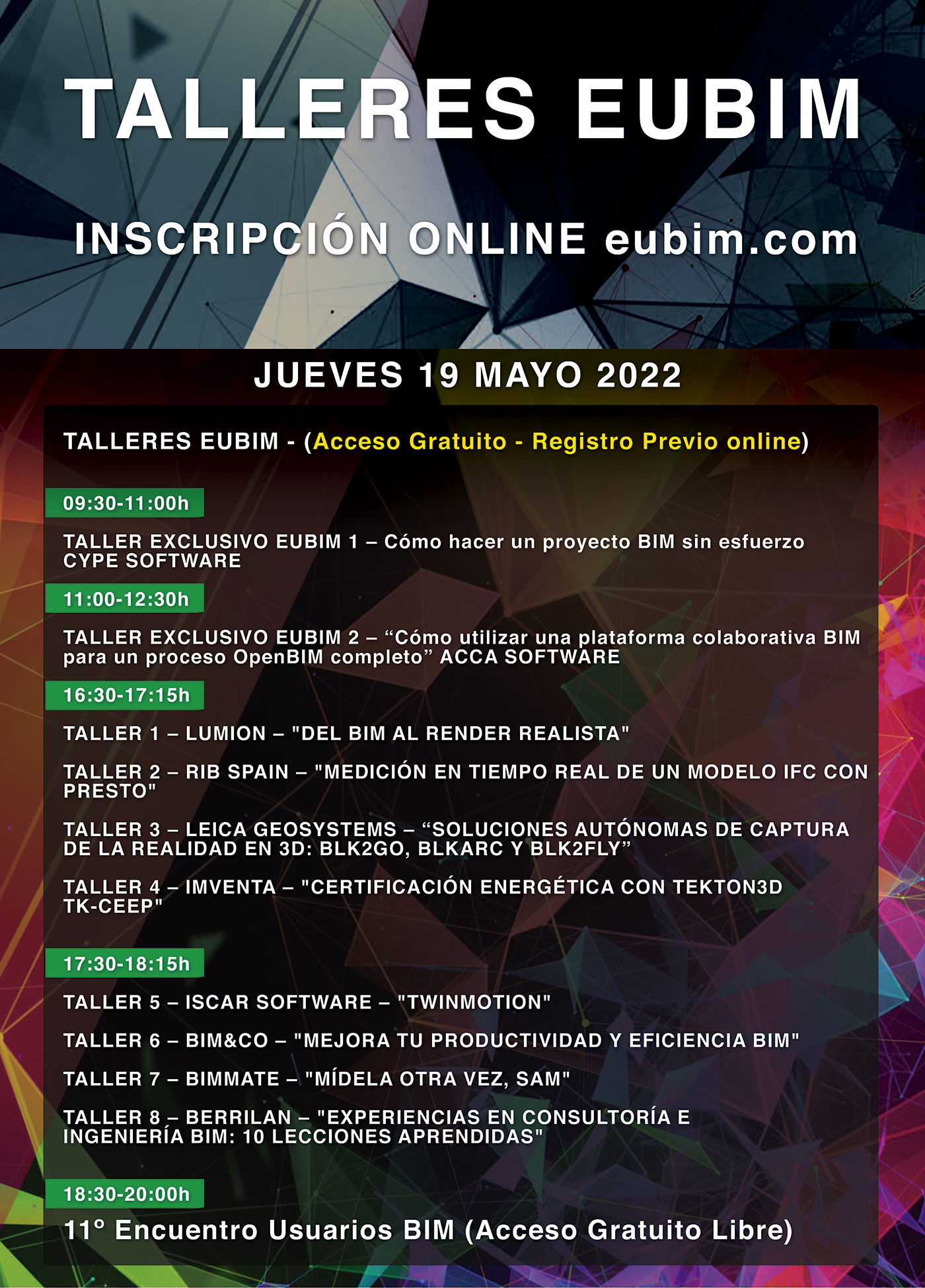Talleres BIM EUBIM